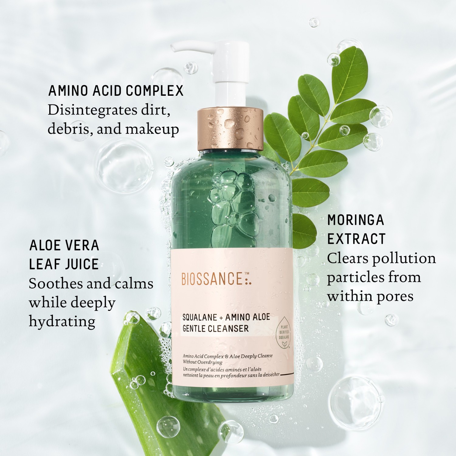 Squalane + Amino Aloe Gentle Cleanser