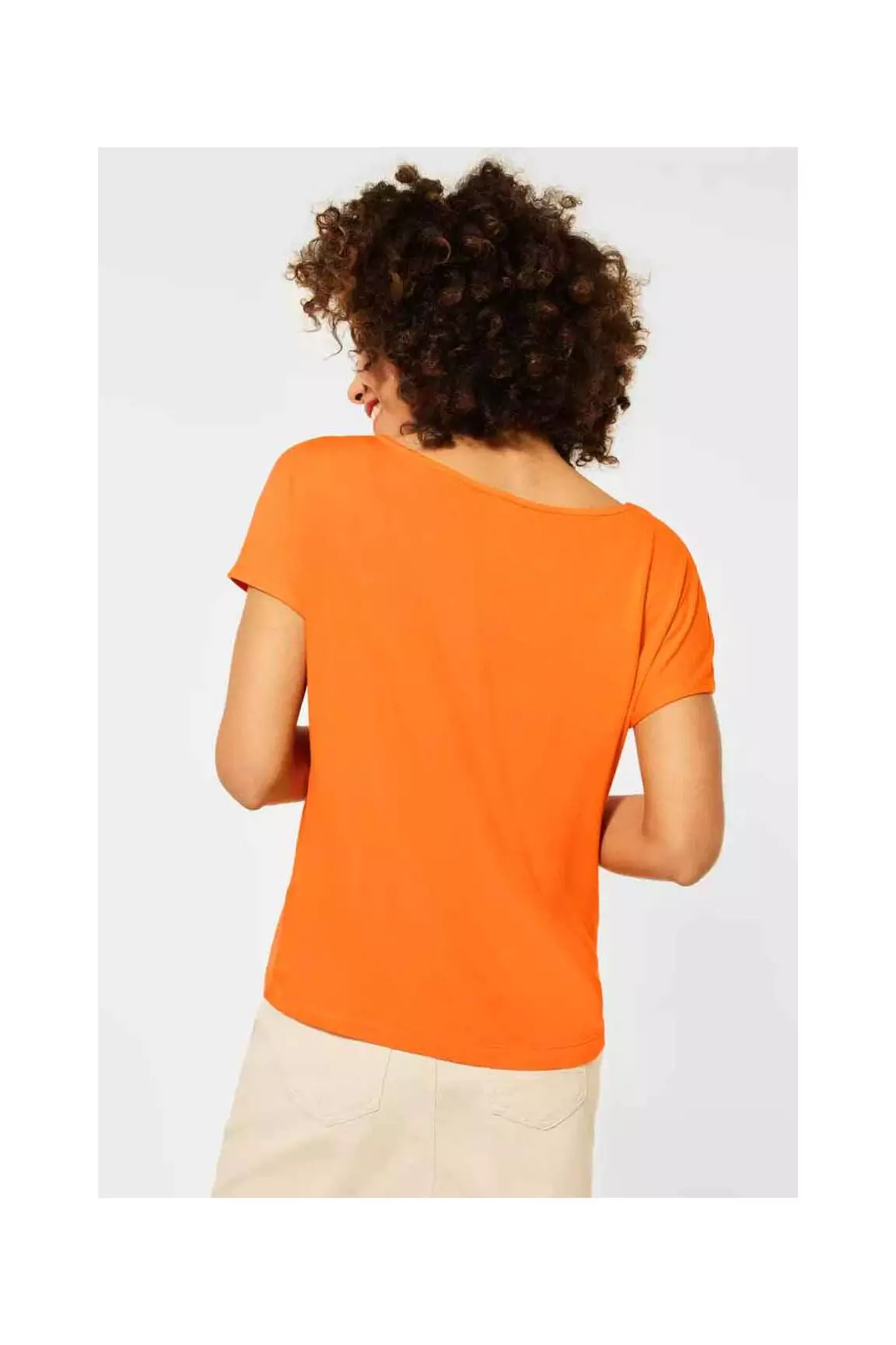 Street One Sweats Femme couleur orange