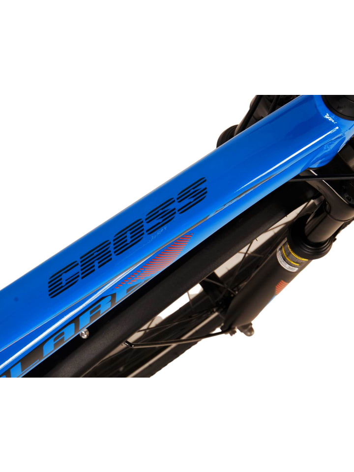 Volare Kinderfahrrad Cross für Jungen 26 Zoll Kinderrad in Blau, 18 Gänge 9 Jahre günstig kaufen onesize