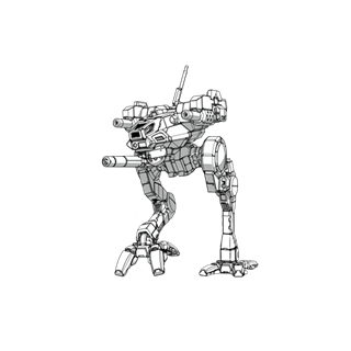 Locust LCT-1V/1E/1Vb Mech - 20 Tonnen – TRO Succession Wars