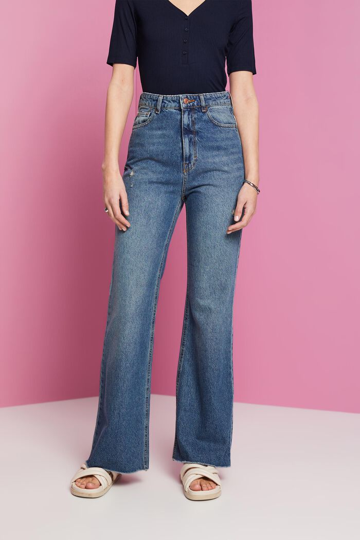 Ausgestellte Retro-Jeans