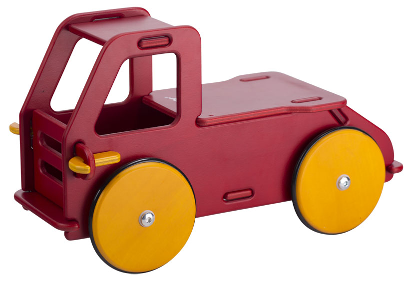 MOOVER Toys Baby Lastwagen (rot) ohne Abschlepphaken / baby truck red
