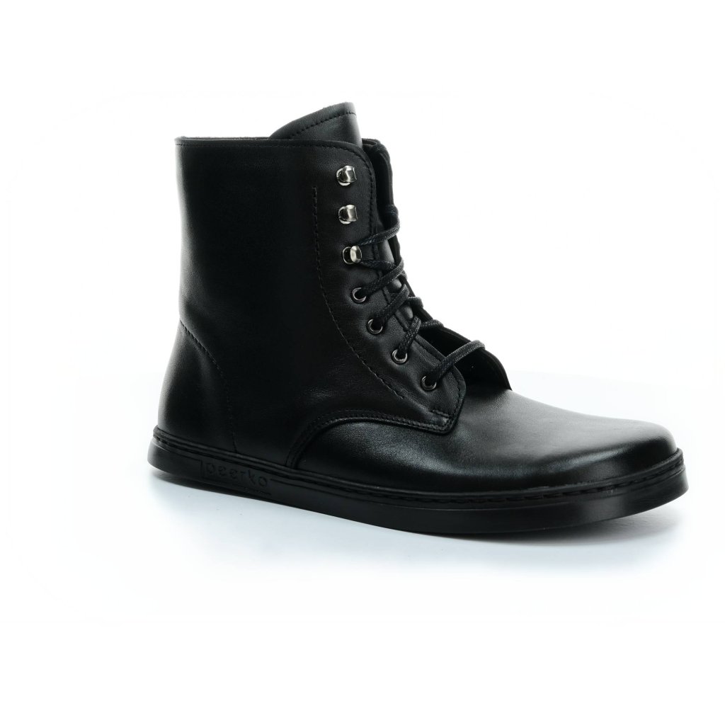 Peerko Frost Black Winterbarfußschuhe