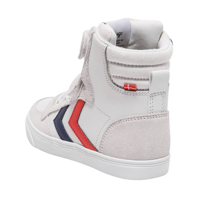 hummel SLIMMER STADIL LEATHER HIGH JR Sneaker Kinder