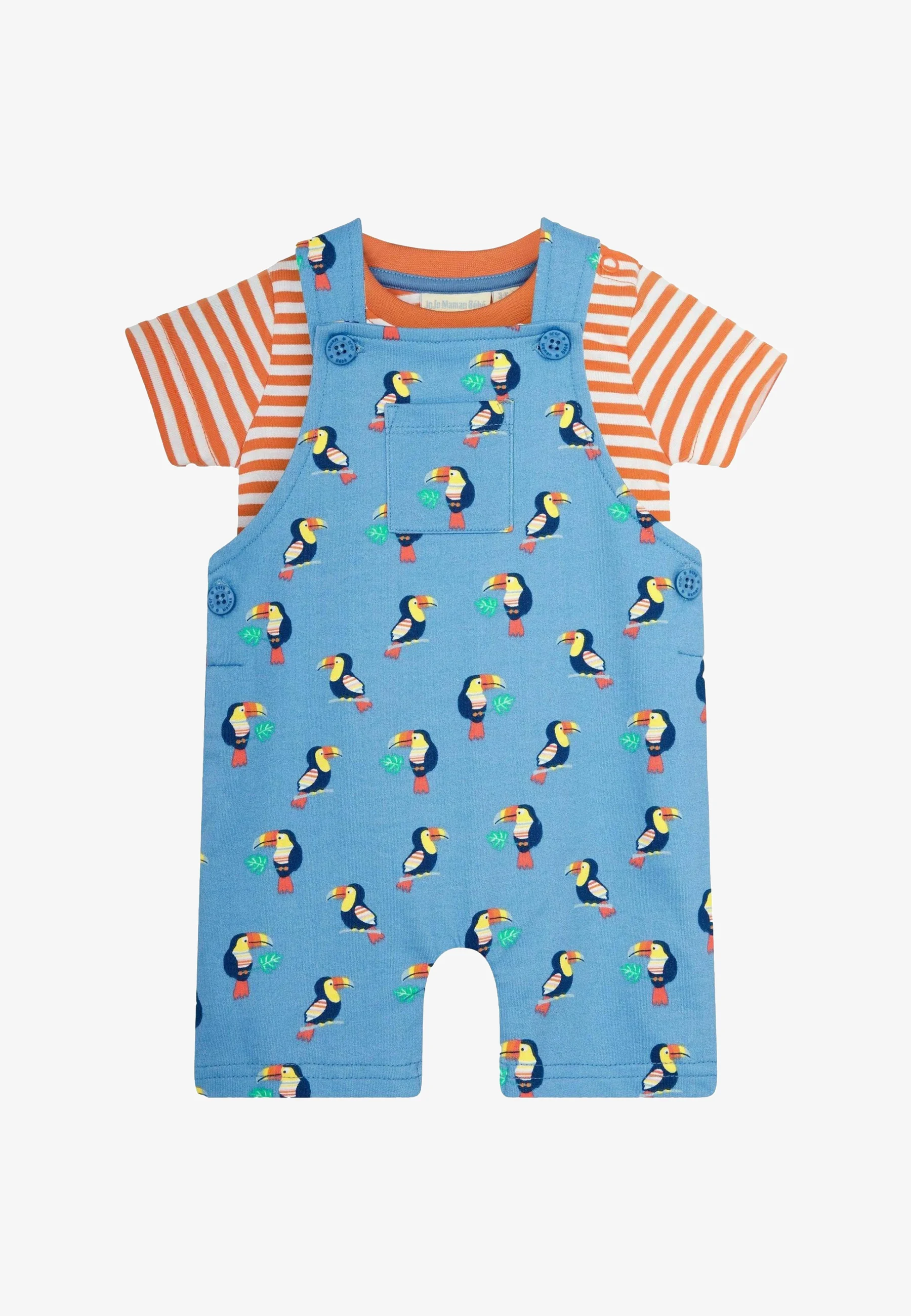 JoJo Maman Bébé CONJUNTO DE 2 PIEZAS - AJUSTE REGULAR - Peto