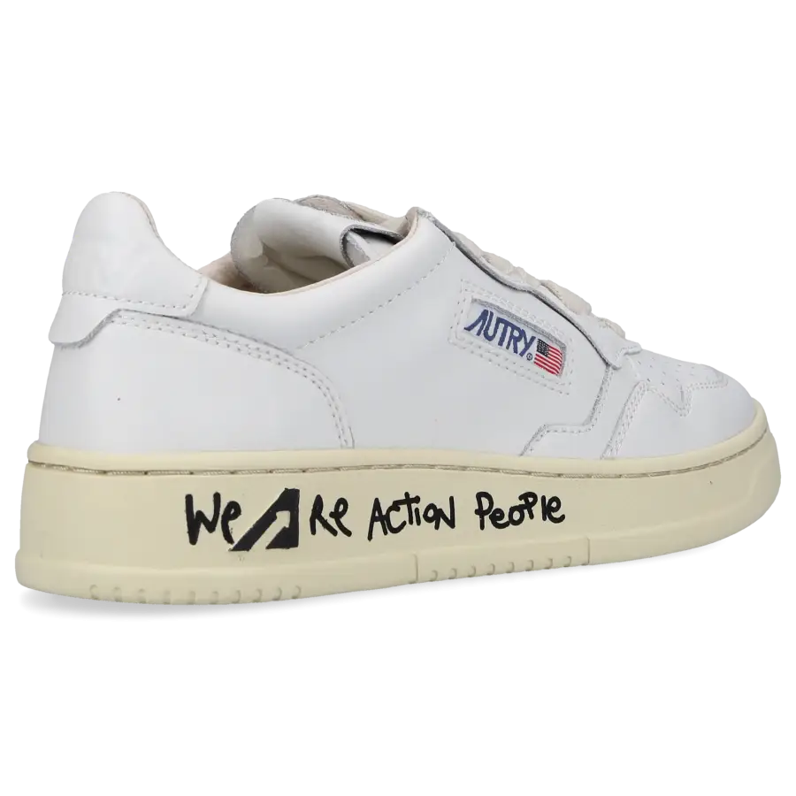 Autry - Sneaker low MEDALIST Kalbsleder - weiß