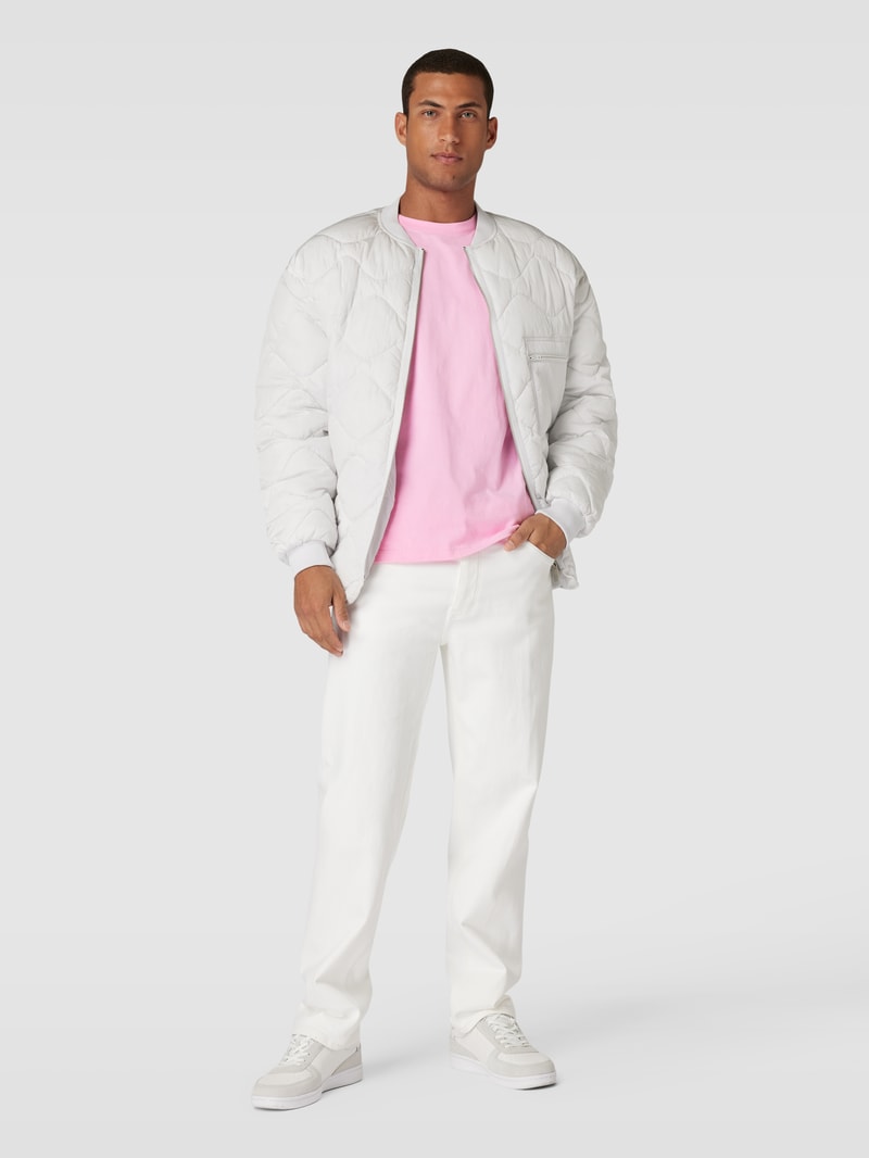 T-Shirt aus reiner Baumwolle in rosa