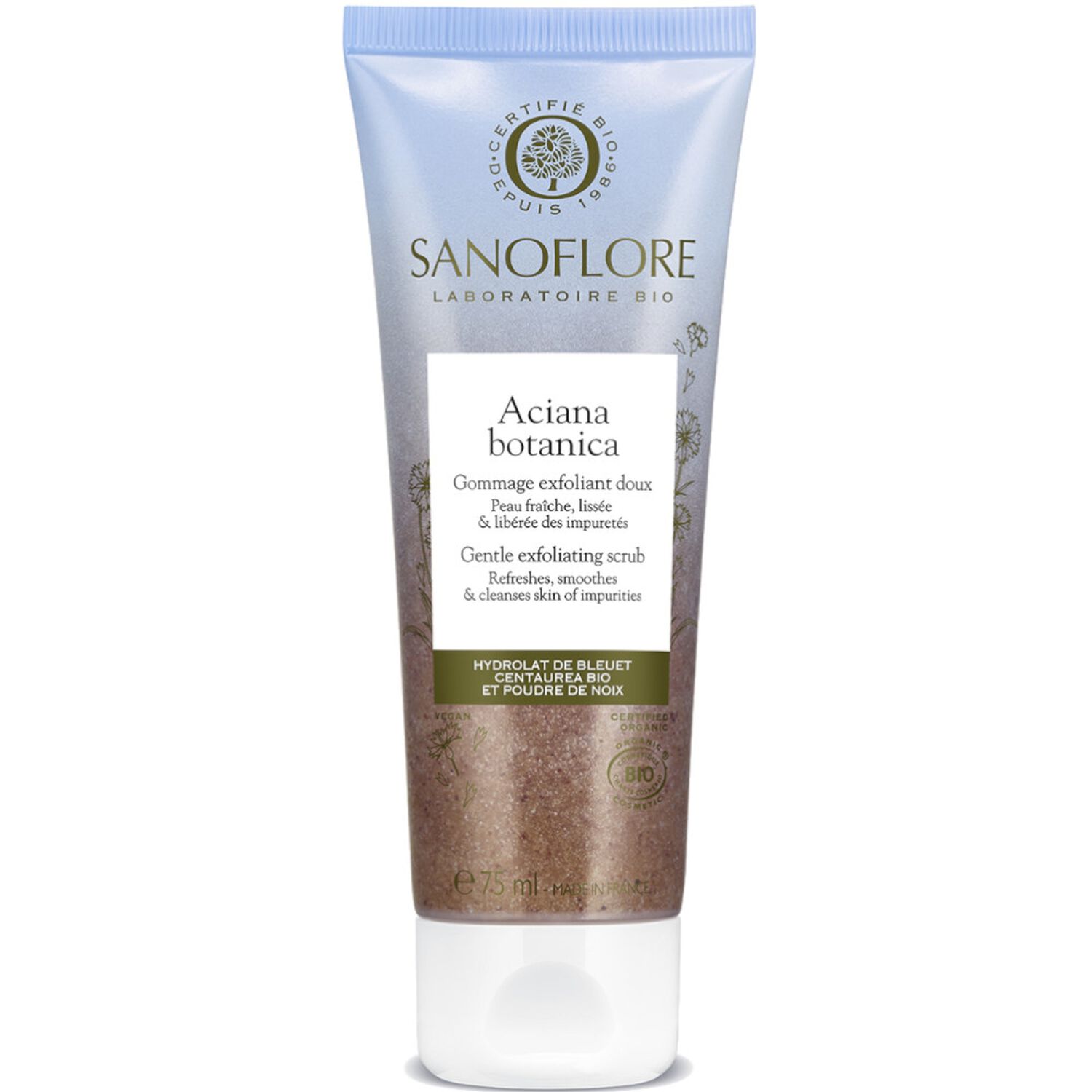 Sanoflore Aciana Botanica Grains de Gommage 75 ml
