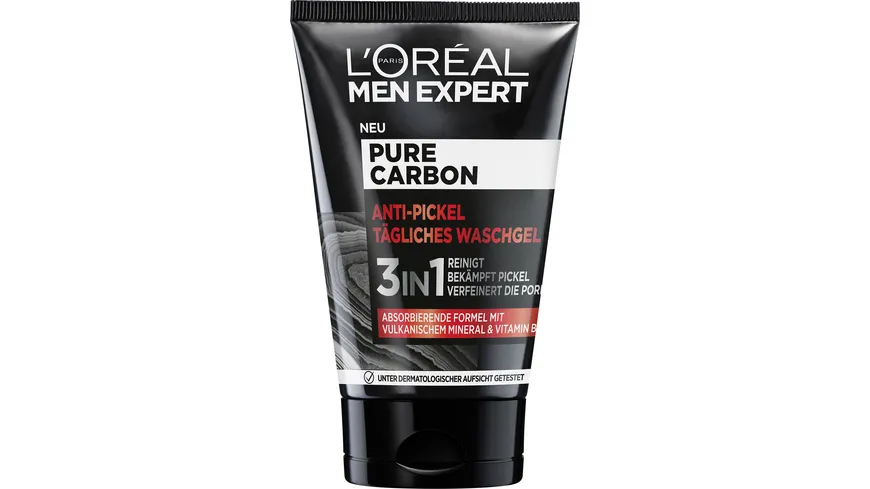 L'oréal Men Expert Waschgel PURE CARBON 100 ml