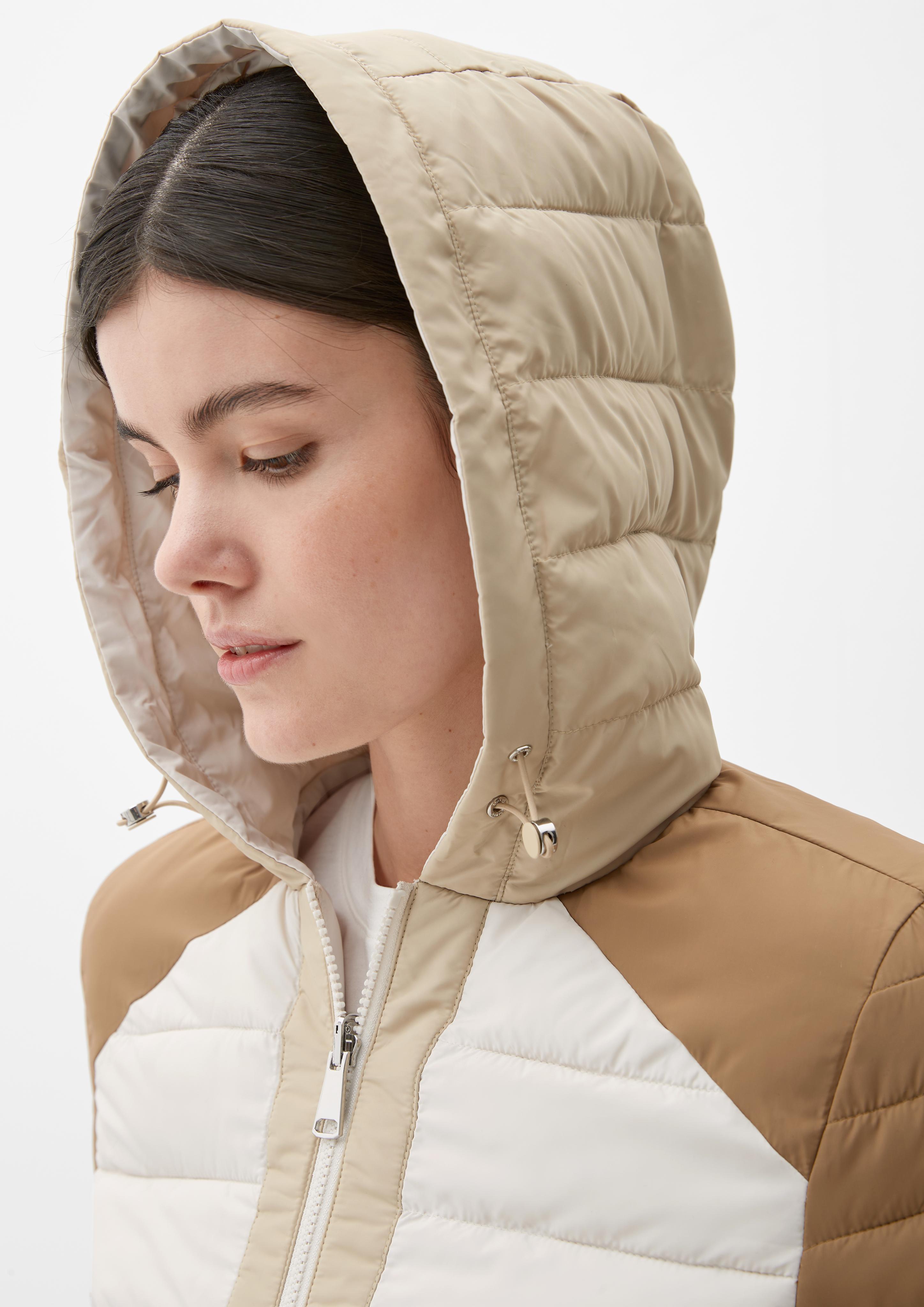 Steppjacke in Colour-Blocking-Optik  2125092-0330