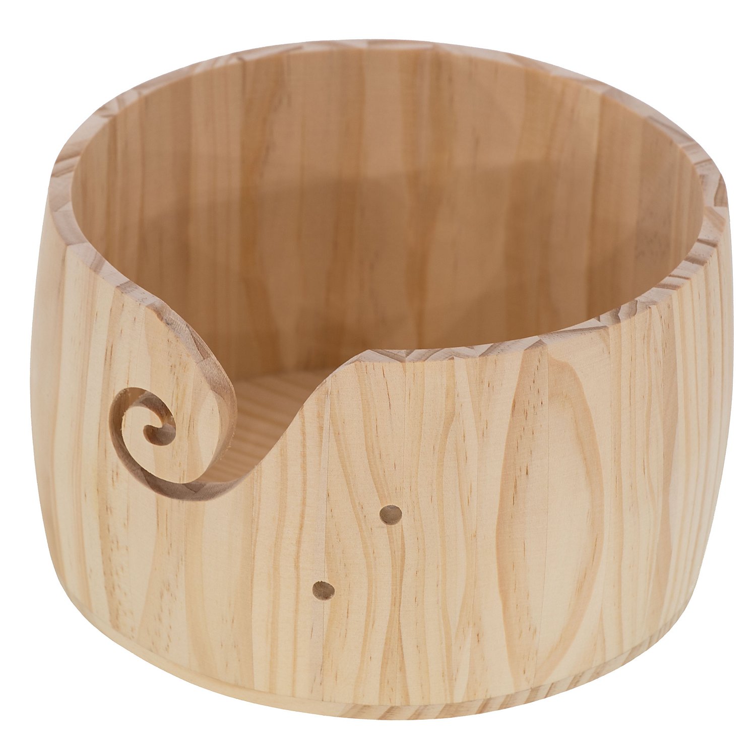 Holz-Wollknäuelschale, 18 cm Ø