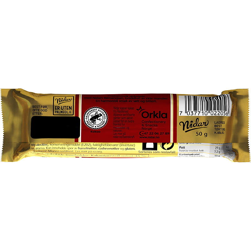 Nidar Gullbrød 50 g