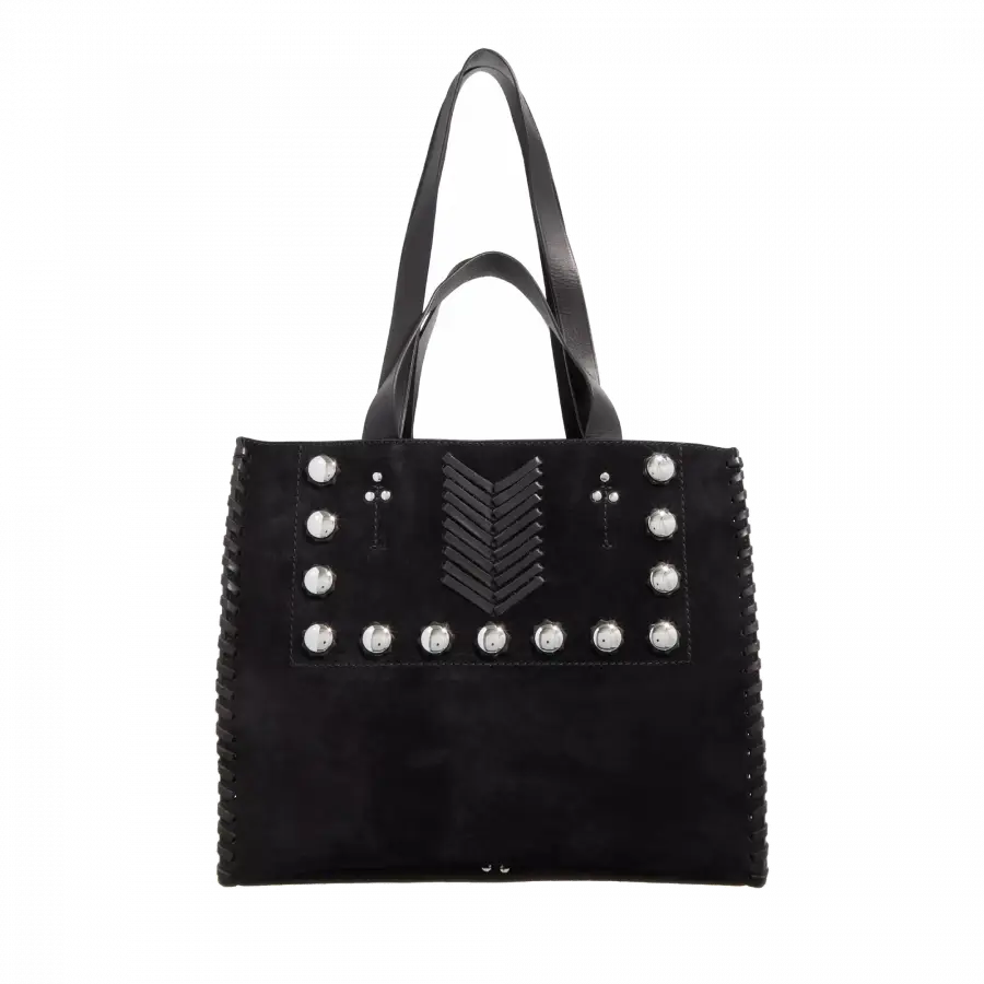 Jerome Dreyfuss - Jerome Dreyfuss Shoulder Bags Leder Black - schwarz