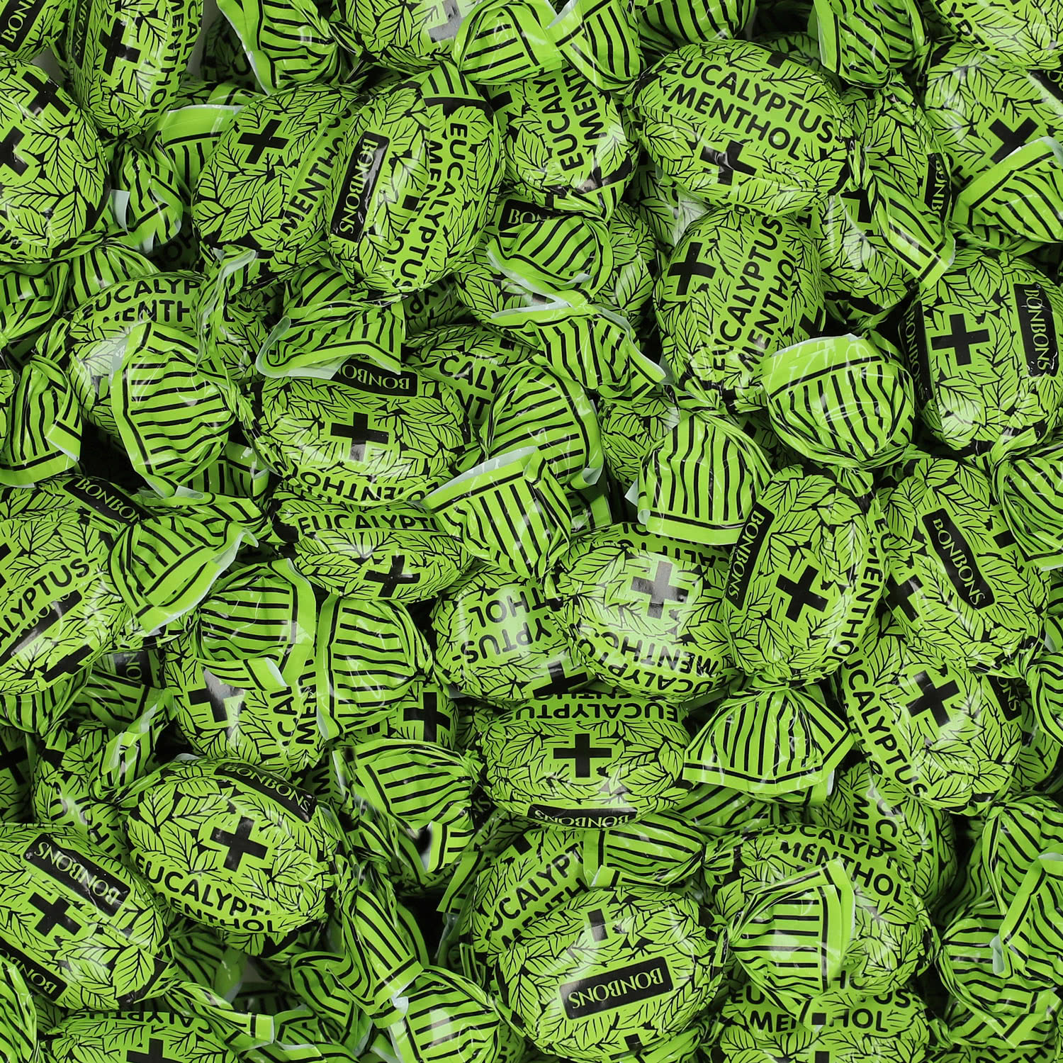 Eukalyptus-Menthol Bonbons hell 1kg