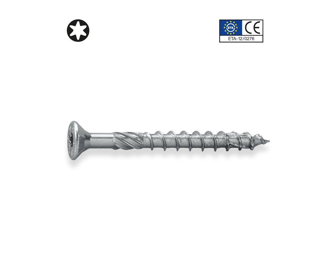 Konstruktionsschraube plus mit Senkkopf,TG,vz
