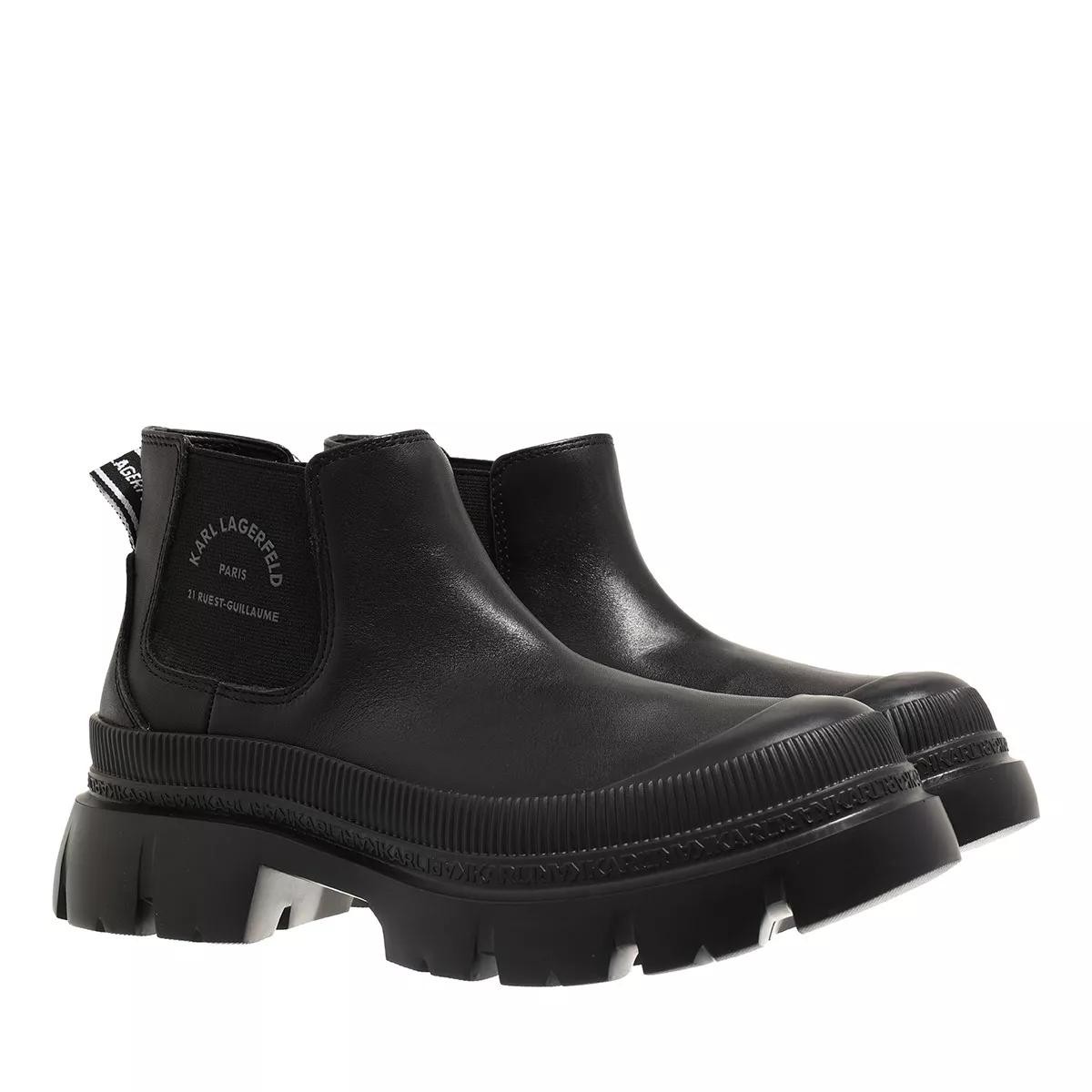 LAGERFELD Stiefeletten schwarz Stiefelette