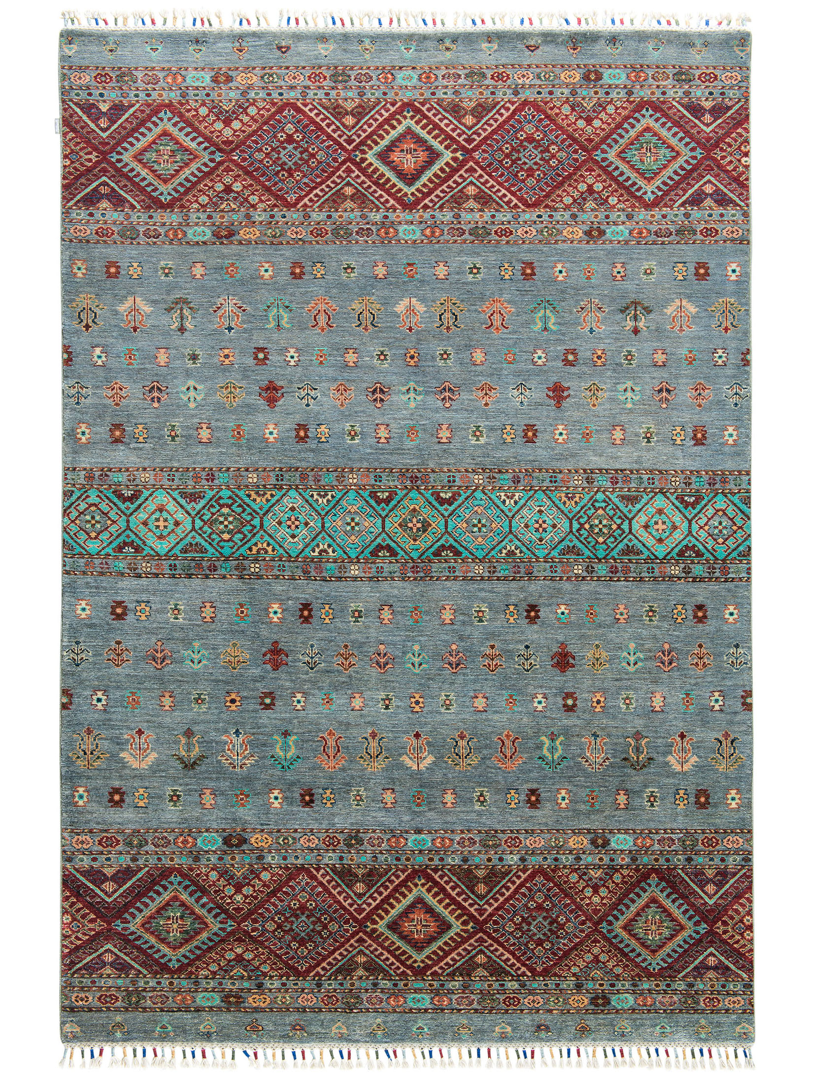 Chobi Schal ca. 176 x 254 cm, Unikat / Einzelstück