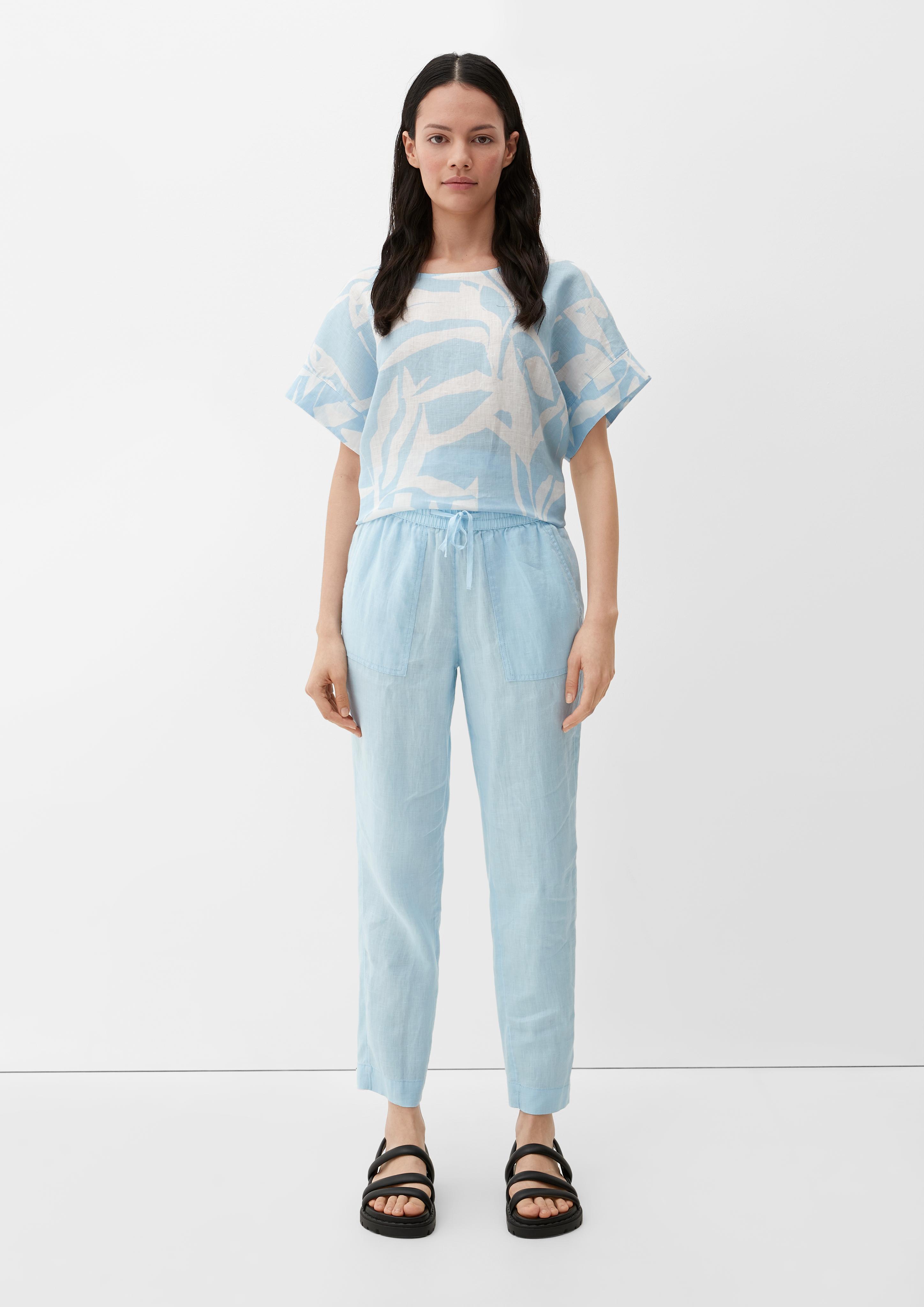 Relaxed: Jogpants aus Leinen  2130966-5081