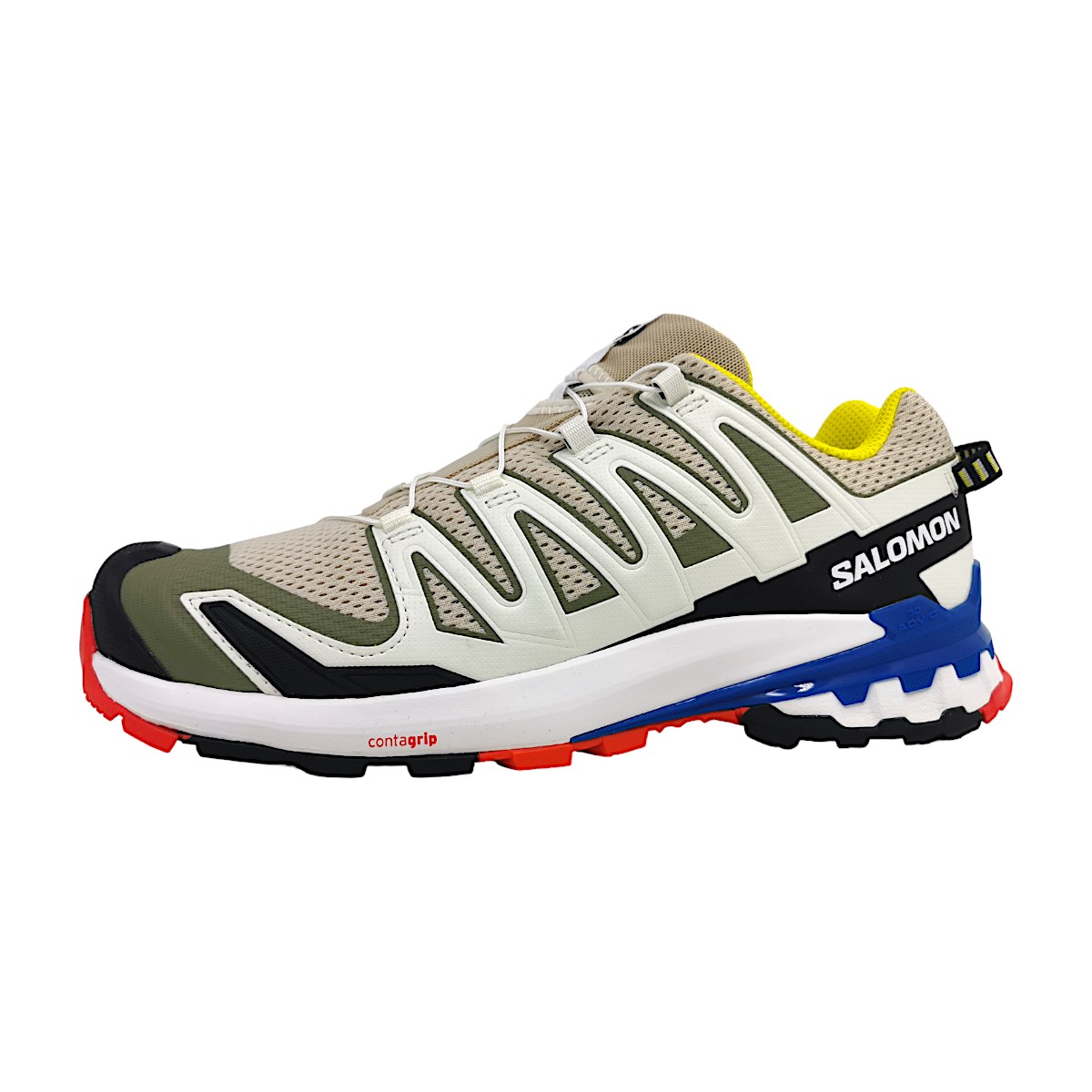 Salomon XA PRO 3D V9 L471188028 Weiß Rainy Day/ White/ Blue