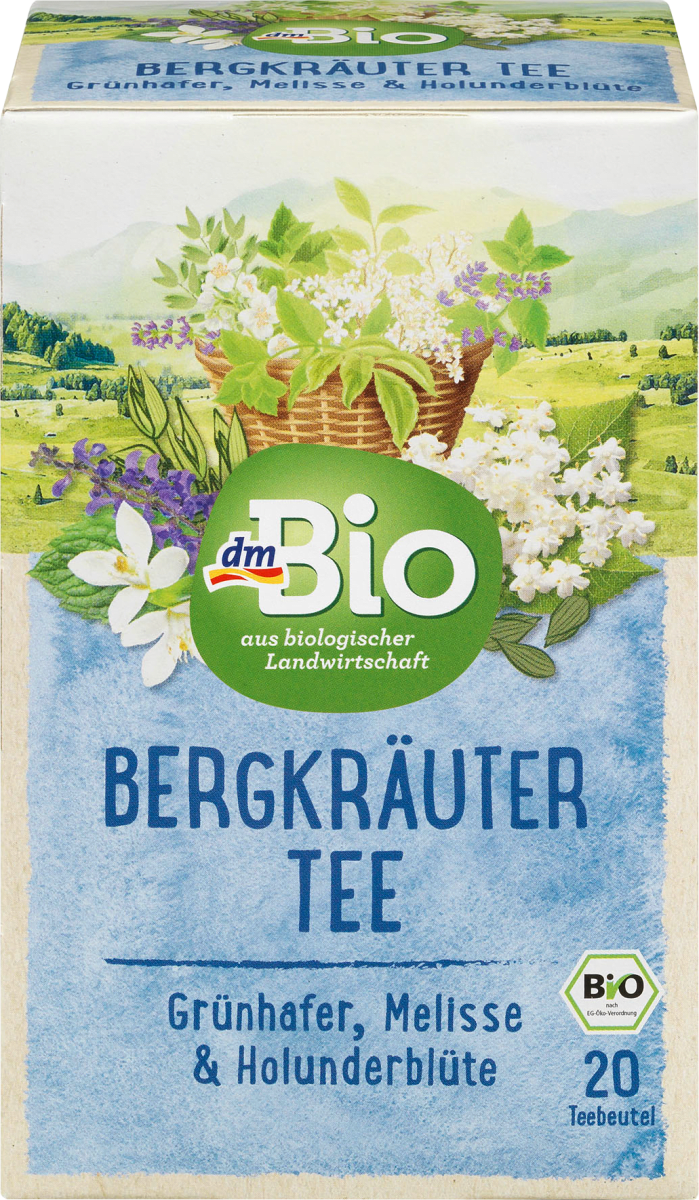 Kräutertee Bergkräuter (20 Beutel), 35 g