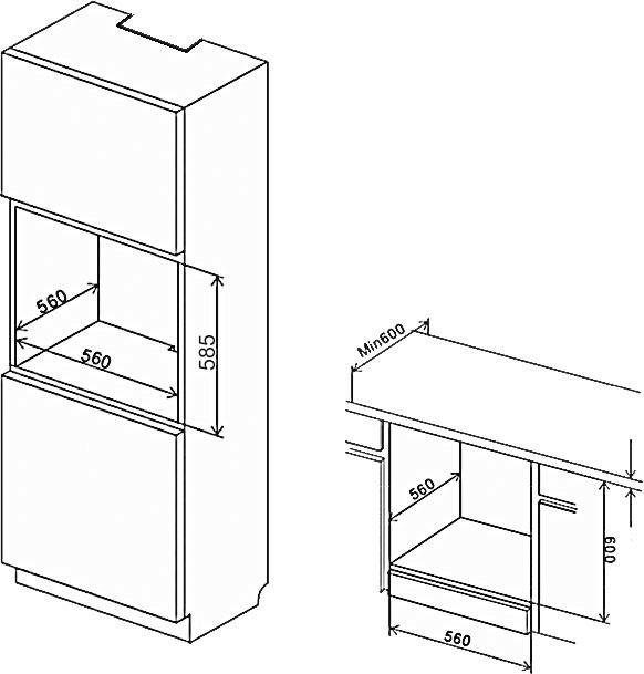 exquisit Einbaubackofen EBE 657-2H sw