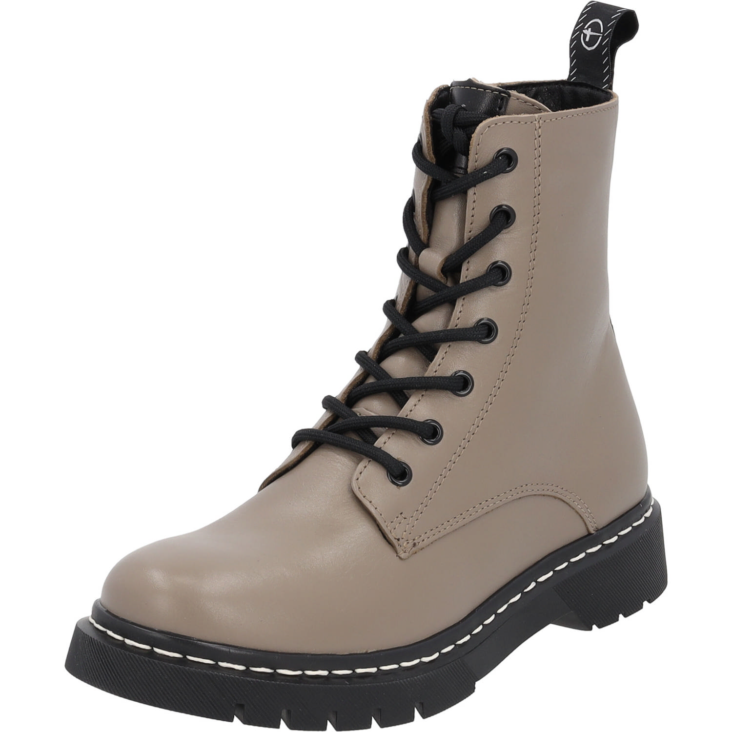 Tamaris 25269, Schnürstiefeletten, Damen, Grau (Sage)