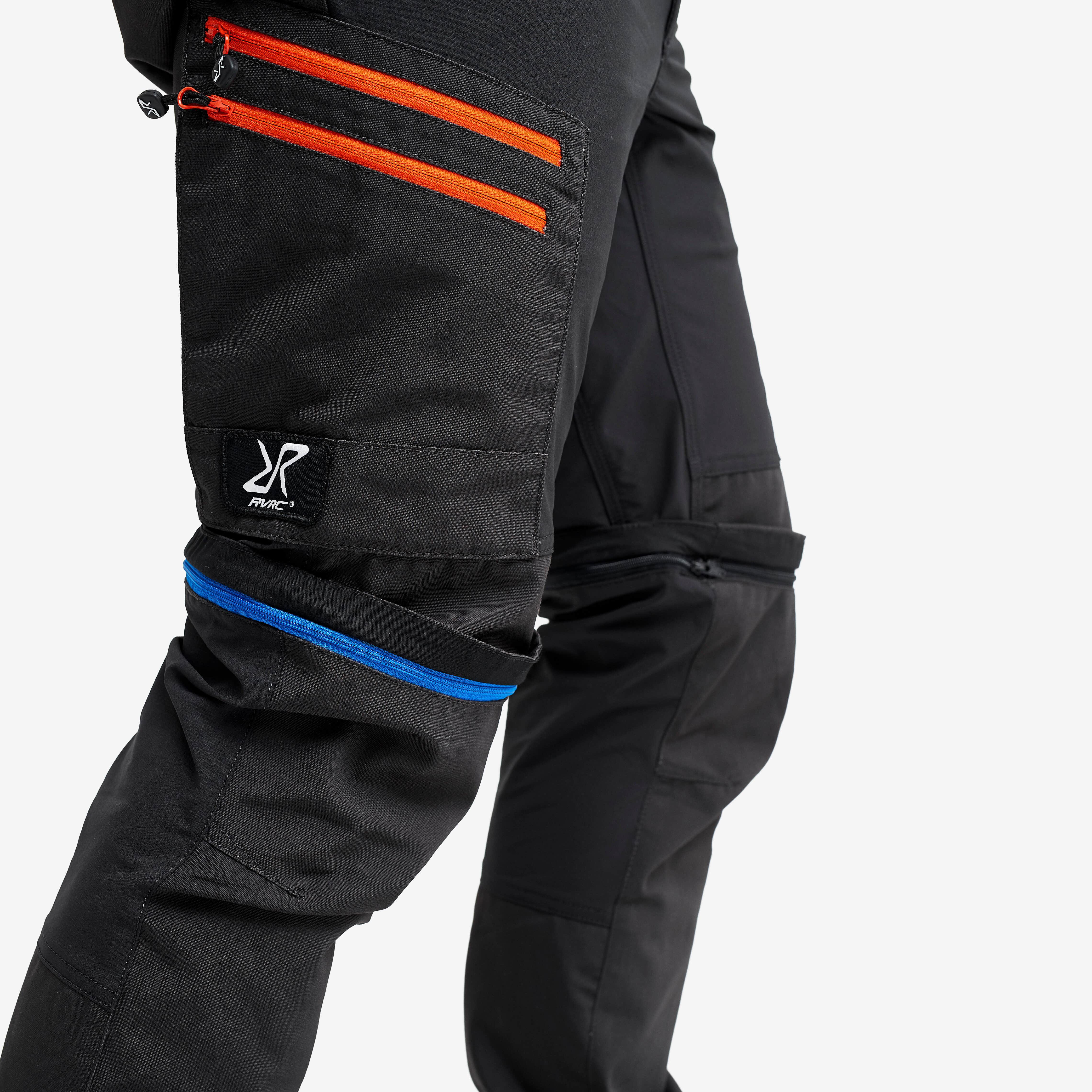 RVRC GP Pro Zip-off Pants Homme Grey/Orange
