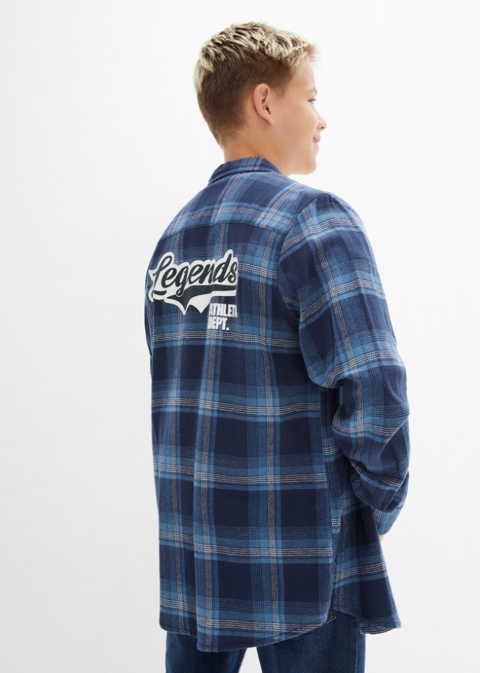 Jungen Flanellhemd kariert