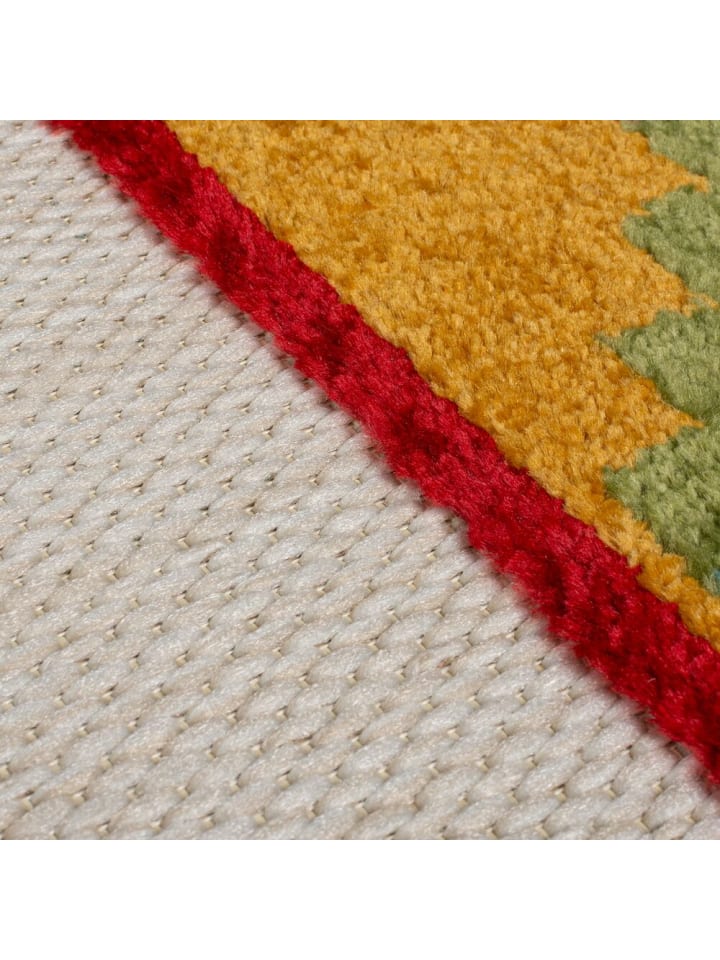 KADIMA DESIGN Superweicher, pflegeleichter Outdoor-Teppich mit geometrischem Muster günstig kaufen 200 x 290 cm