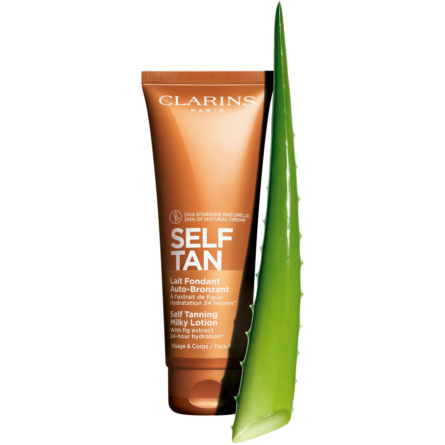 Clarins Self Tan Lait Fondant Auto-Bronzant Visage & Corps