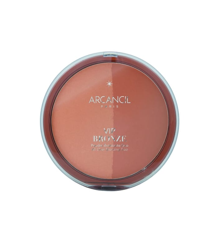 ARCANCIL-VIP BRONZE-Poudre Soleil Duo Maxi Format - Sublimateur de bronzage - Vegan