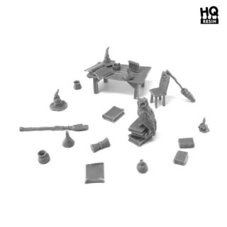 HQ Resin - Wizard School Basing Kit