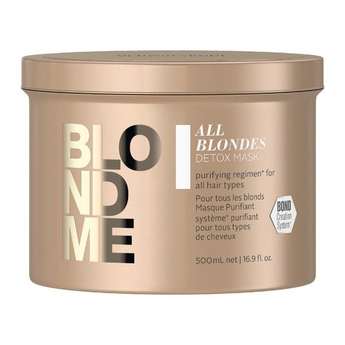 Schwarzkopf Professional BlondMe detoks maska za kosu za sve blonde 500 ml