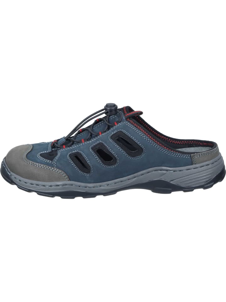 manitu Clogs ohne Absatz in blau günstig kaufen
