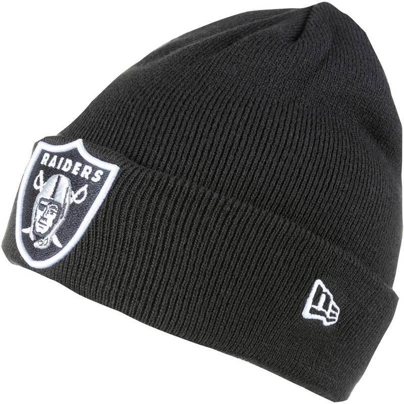 New Era Raiders Big Logo Beanie