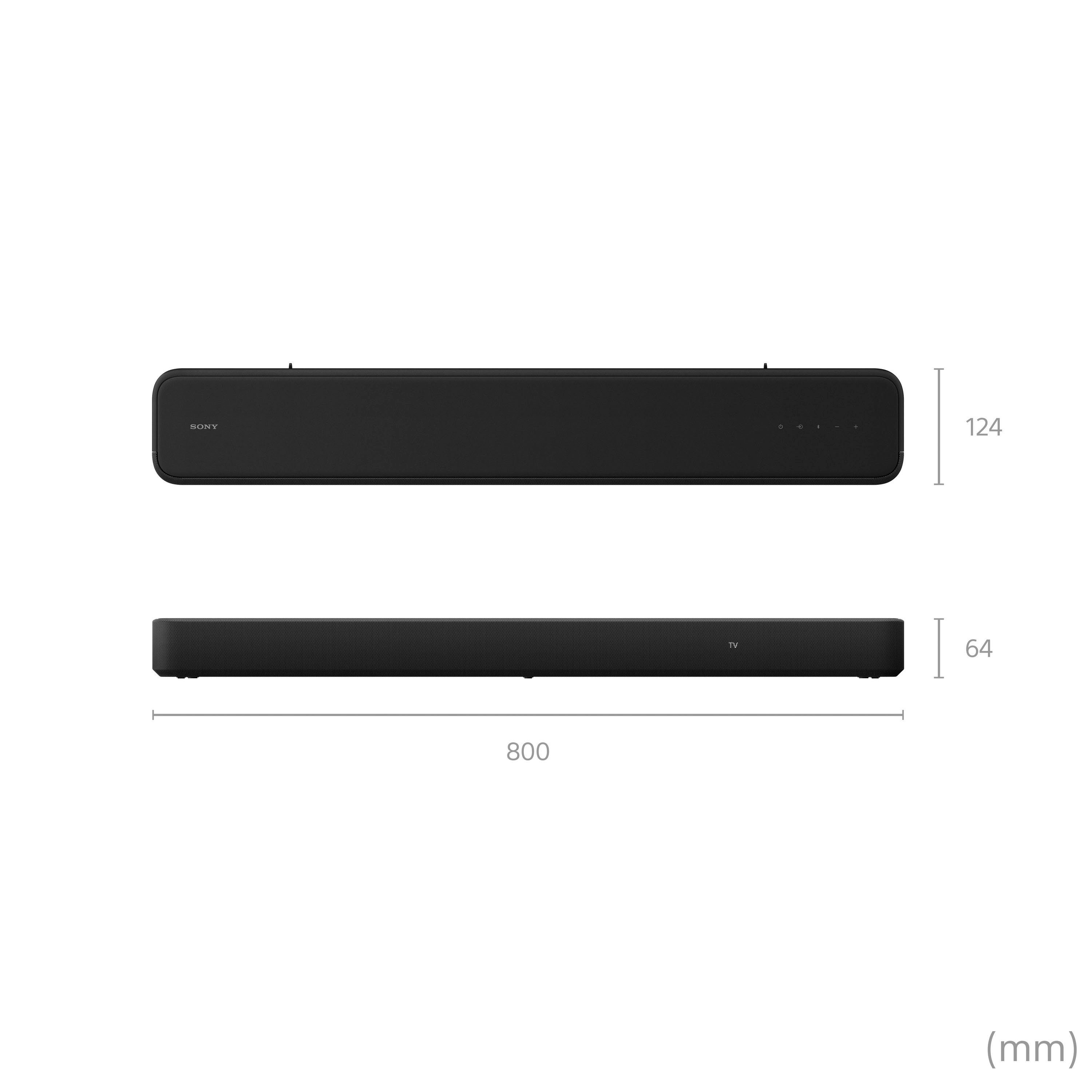 Sony HTS2000 Dolby Atmos® 3.1 Soundbar (Bluetooth, WLAN (WiFi), 250 W, App-Steuerung)