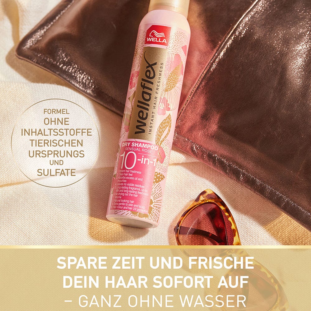 Wella Wellaflex Trockenshampoo Sinnliche Rose 180 ml