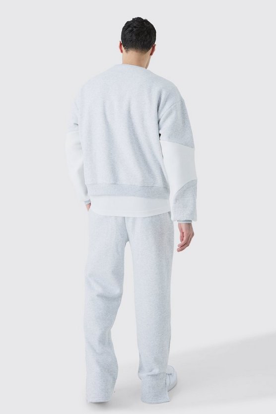 Lockere Jogginghose mit Applikation