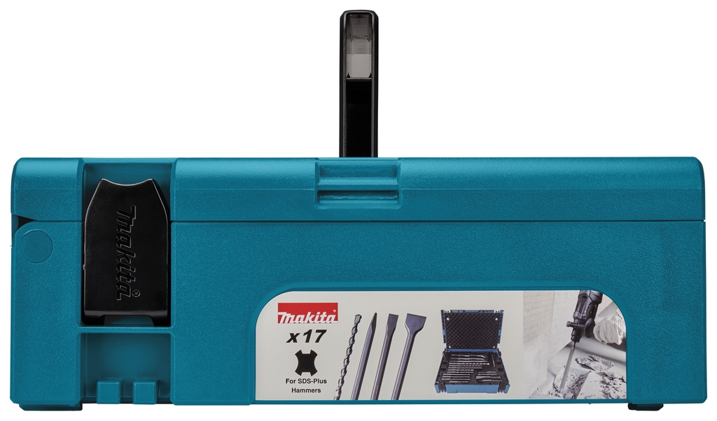 Accessori Makita B-52059 Set di punte/scalpelli da 17 pezzi SDS-PLUS, in Mbox1
