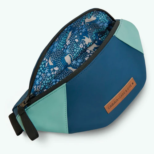 Small Soulac fanny pack - blue SPA