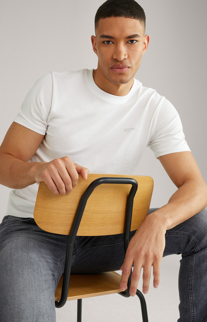T-Shirt Alphis in Weiß