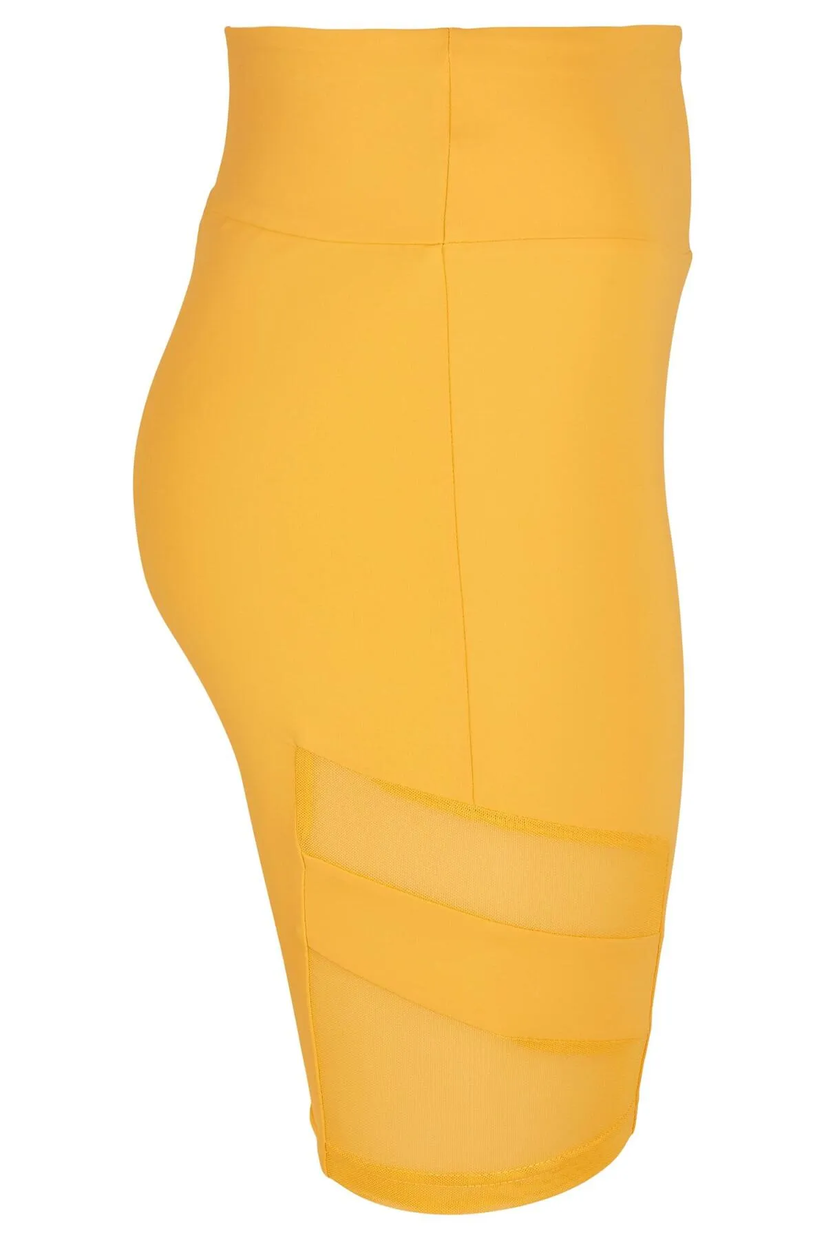 Urban Classics  Damen Ladies High Waist Tech Mesh Cycle Shorts