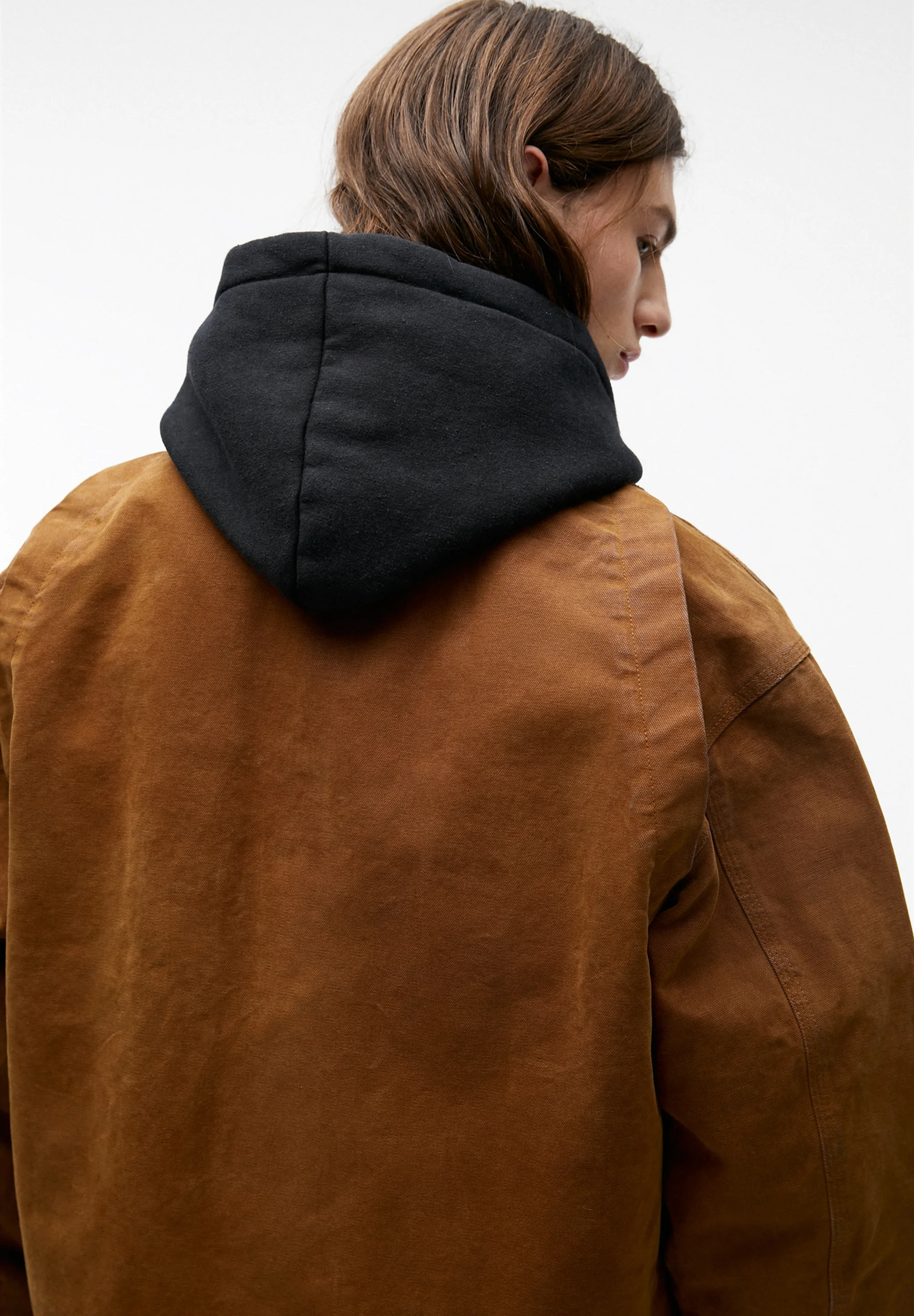PULL&BEAR CUELLO EN CONTRASTE - Chaqueta de entretiempo