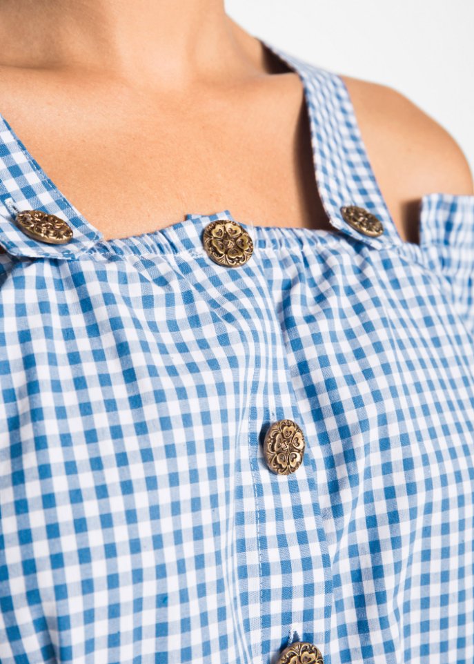 Trachtenbluse mit halbem Arm