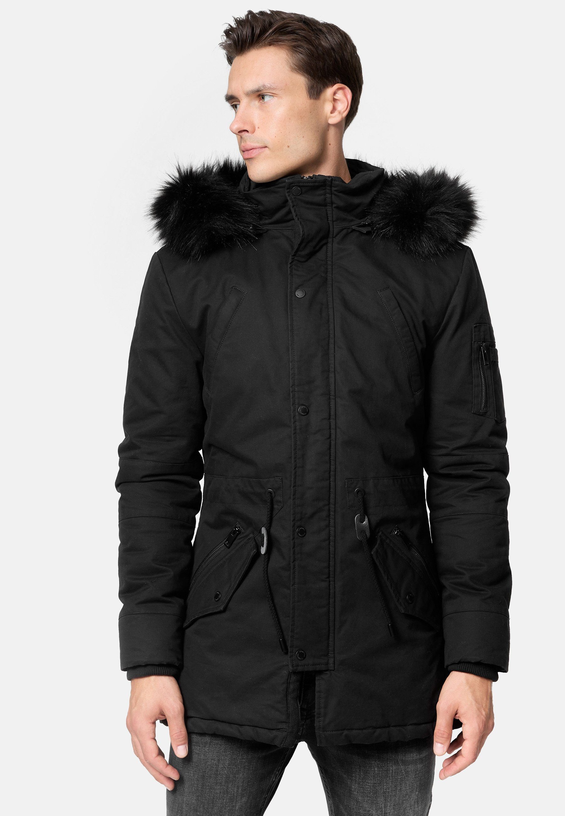 trueprodigy Parka Julius mit abnehmbarer Kapuze
