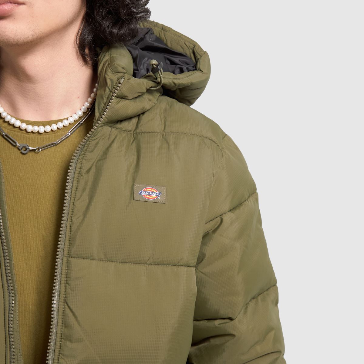 DICKIES Waldenburg huvjacka i khaki
