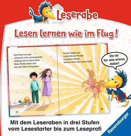 Leserabe - 1. Lesestufe: Luna und das fliegende Pferd