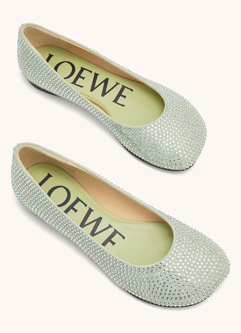 LOEWE Rotaļlietu balerīna van geitenleer