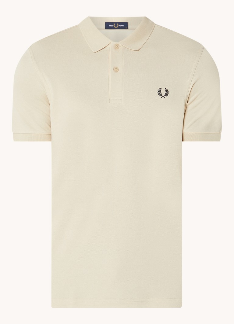 Fred Perry polo majica regularnog kroja od pike pamuka s vezom logotipa