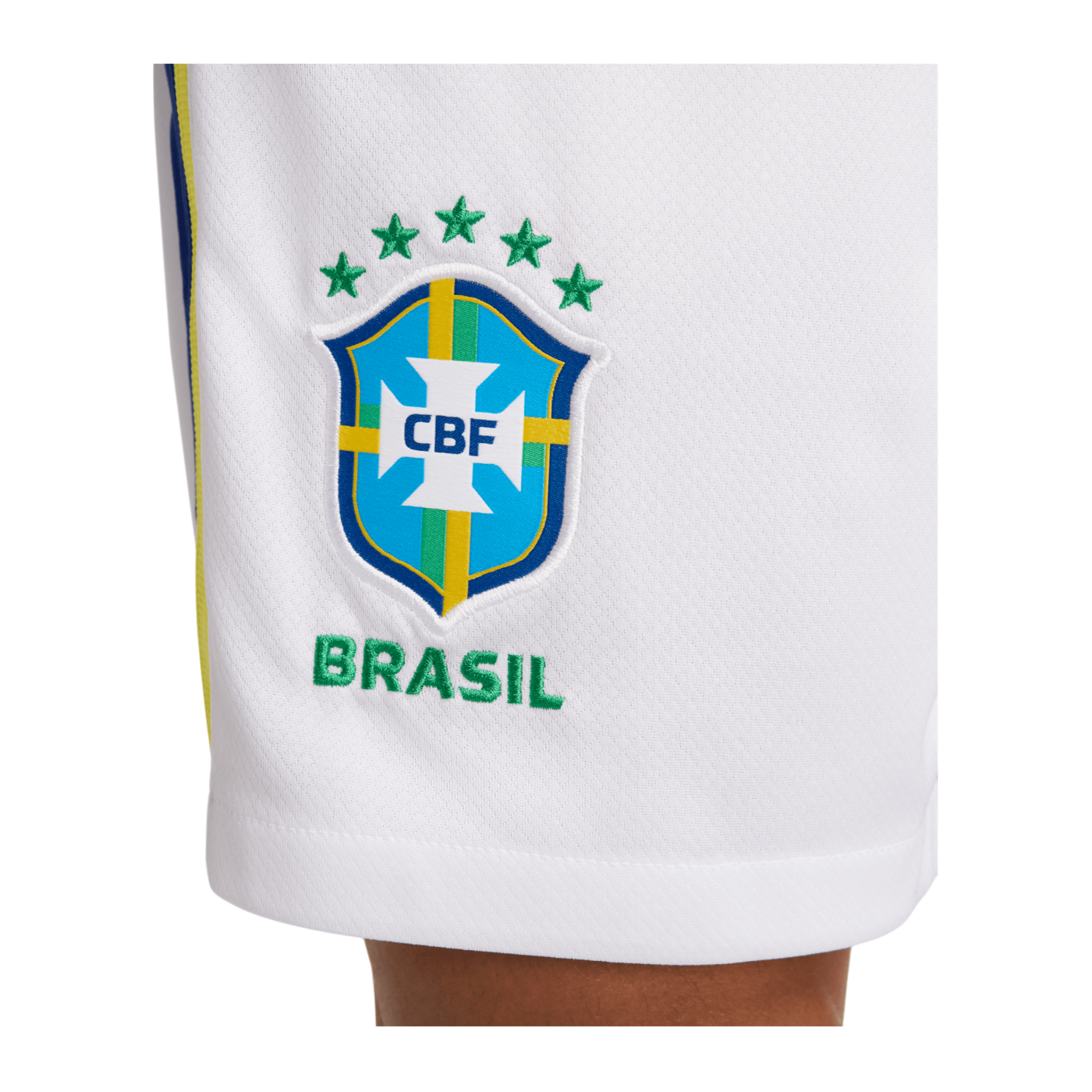 Nike Brasilien Short Away 2024 Weiss F100